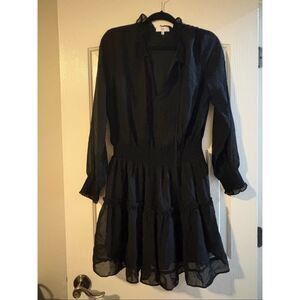 NSR | Emma Ruffle Trim Smocked Dress
